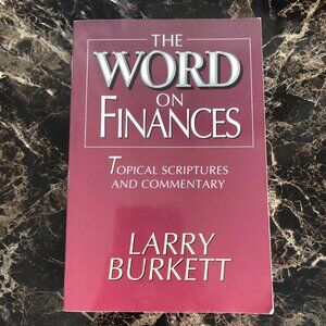 The Word on Finances, Burkett, Larry 1994 Paperback Very Good Book